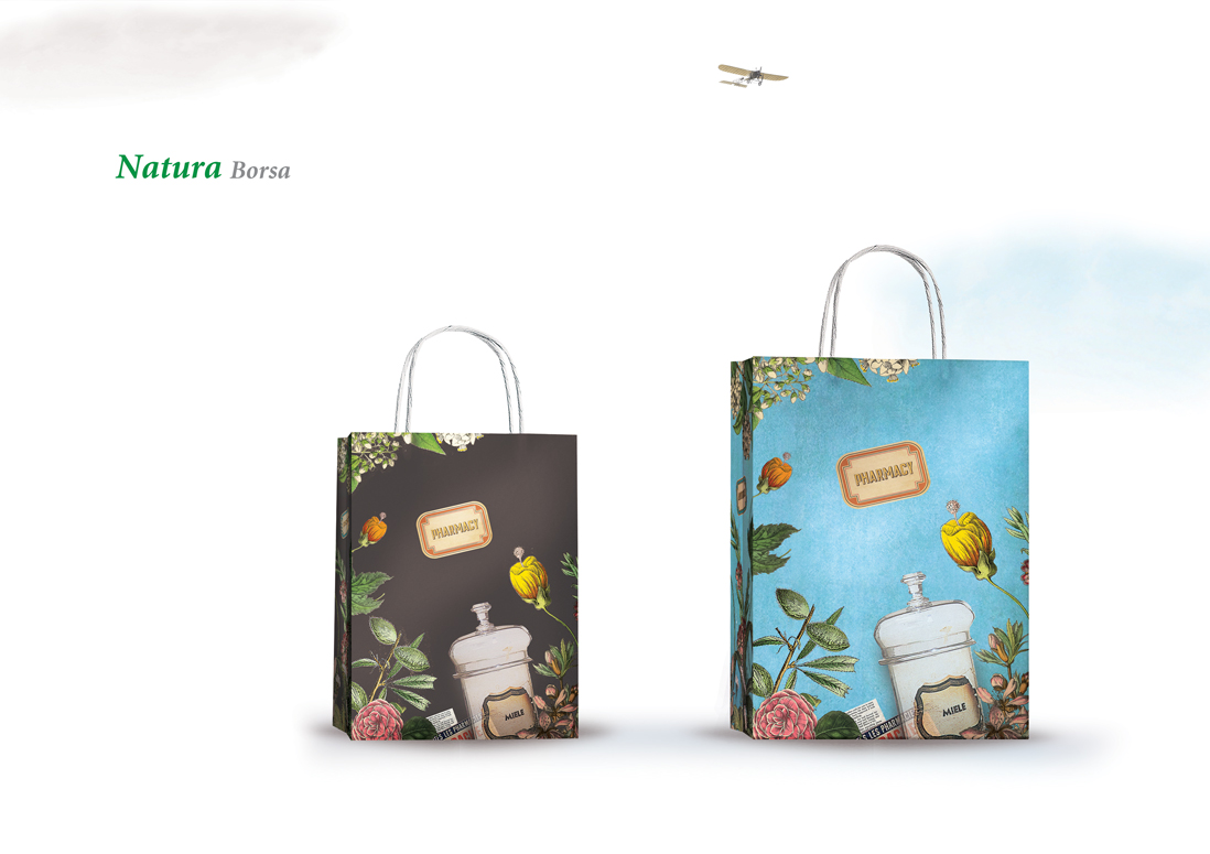 Τσάντες Χάρτινες Natura Borsa