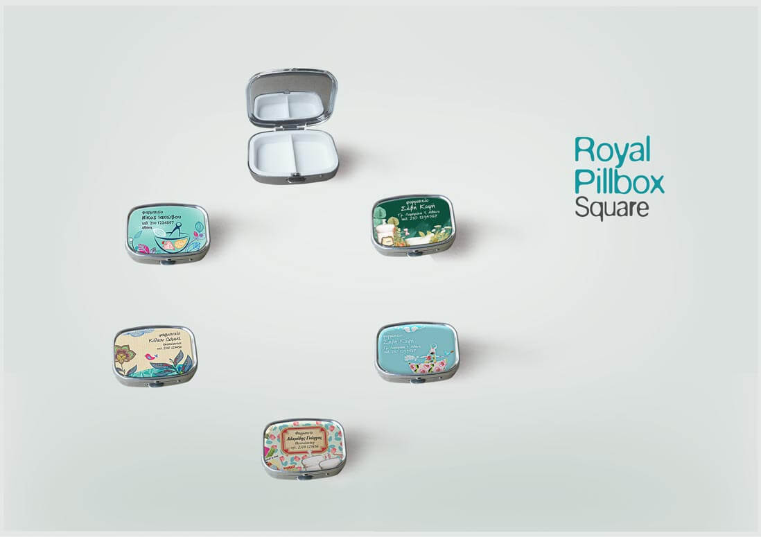 Κουτάκι ROYAL PILLBOX square